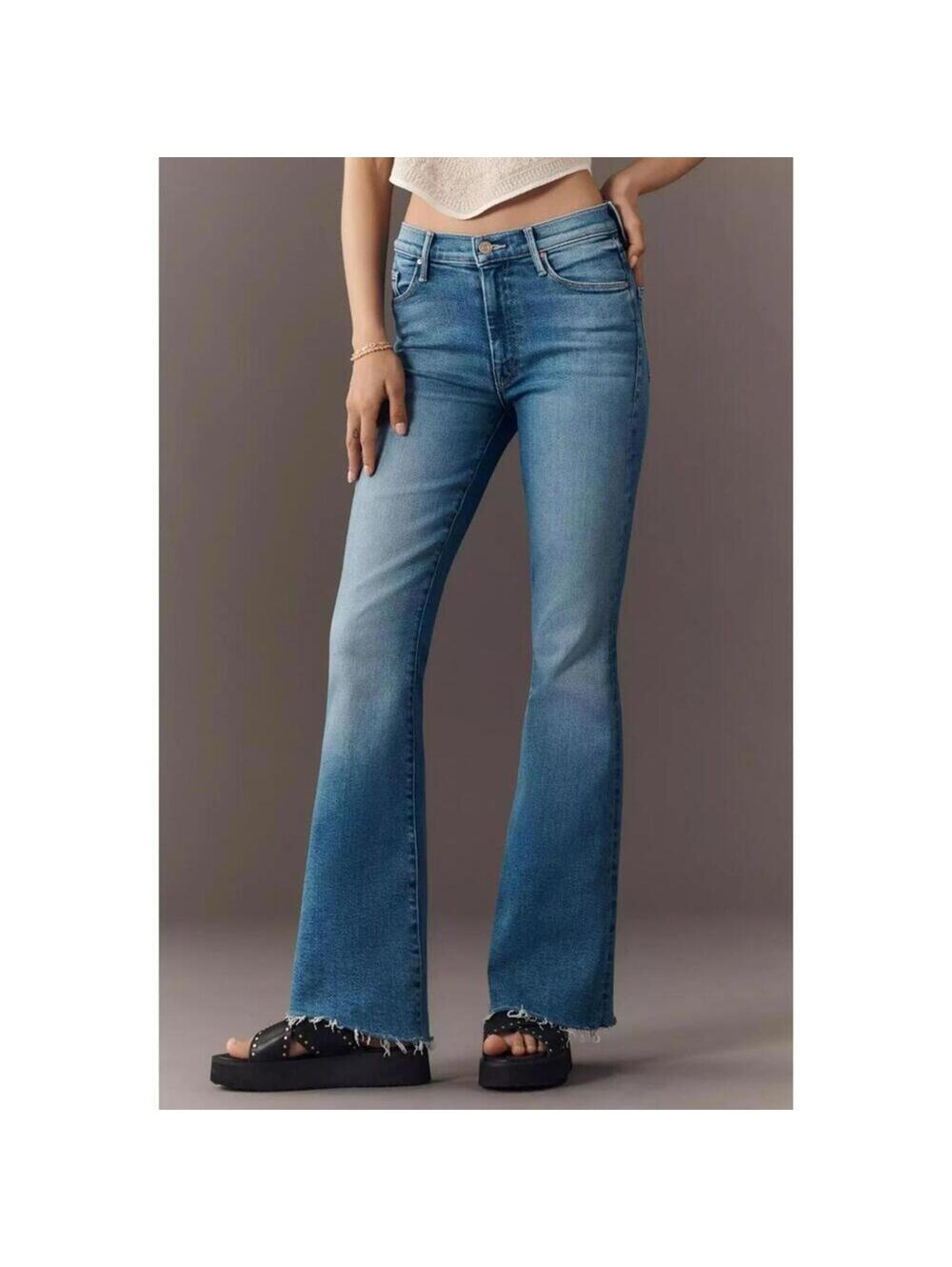 MOTHER Jeans - The Weekender Fray - Wash: Fan Favorite - Size 30 - NWT - Picture 5 of 6